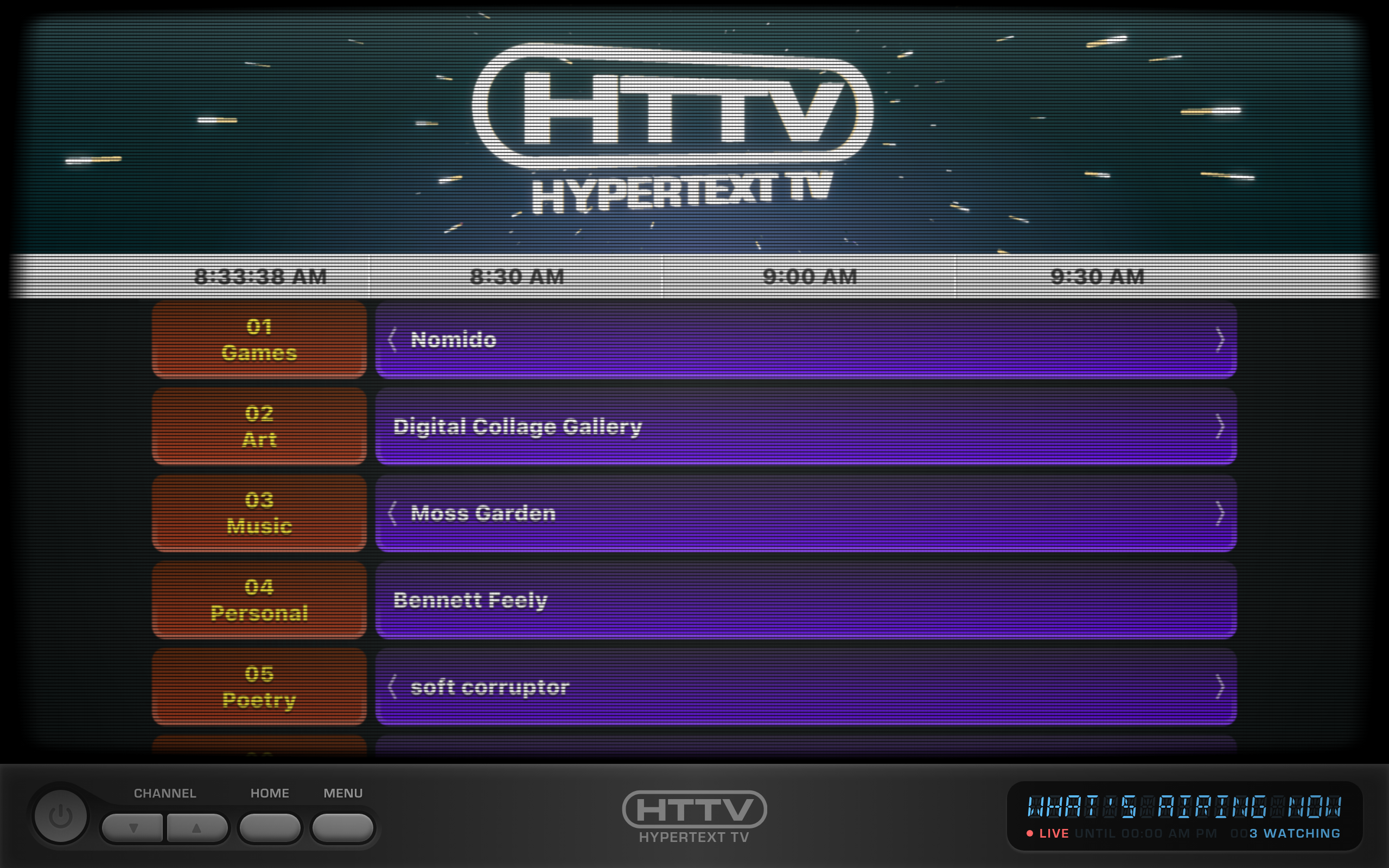 Hypertext TV